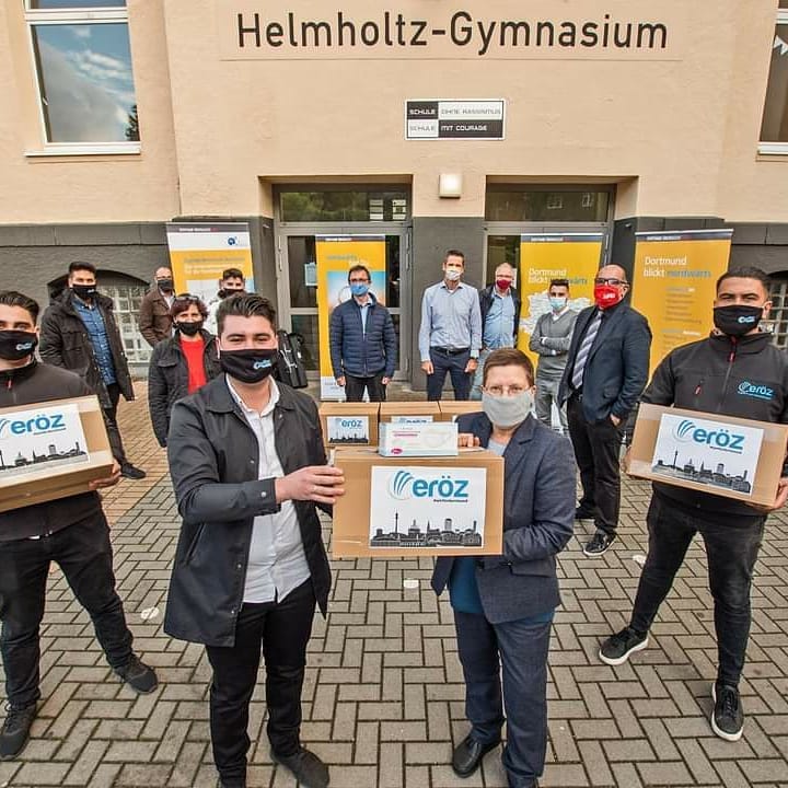 Nordstern-Gewinner 2019 spendet 30.000 Masken an Schulen und die Obdachlosenhilfe
