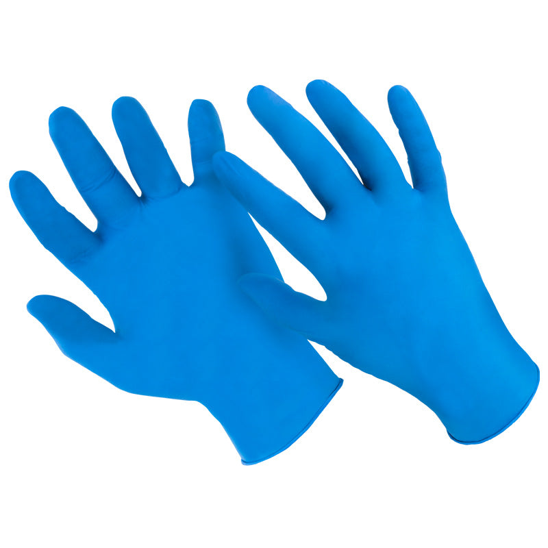 Einwegbekleidung Handschuhe Vitril-Handschuhe "Synthetic blue" Größe S