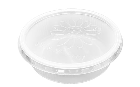 PET/ rPET / PP Feinkostbecher / Dressingboxen Feinkostbecher rund "Kombi" - 125 mL