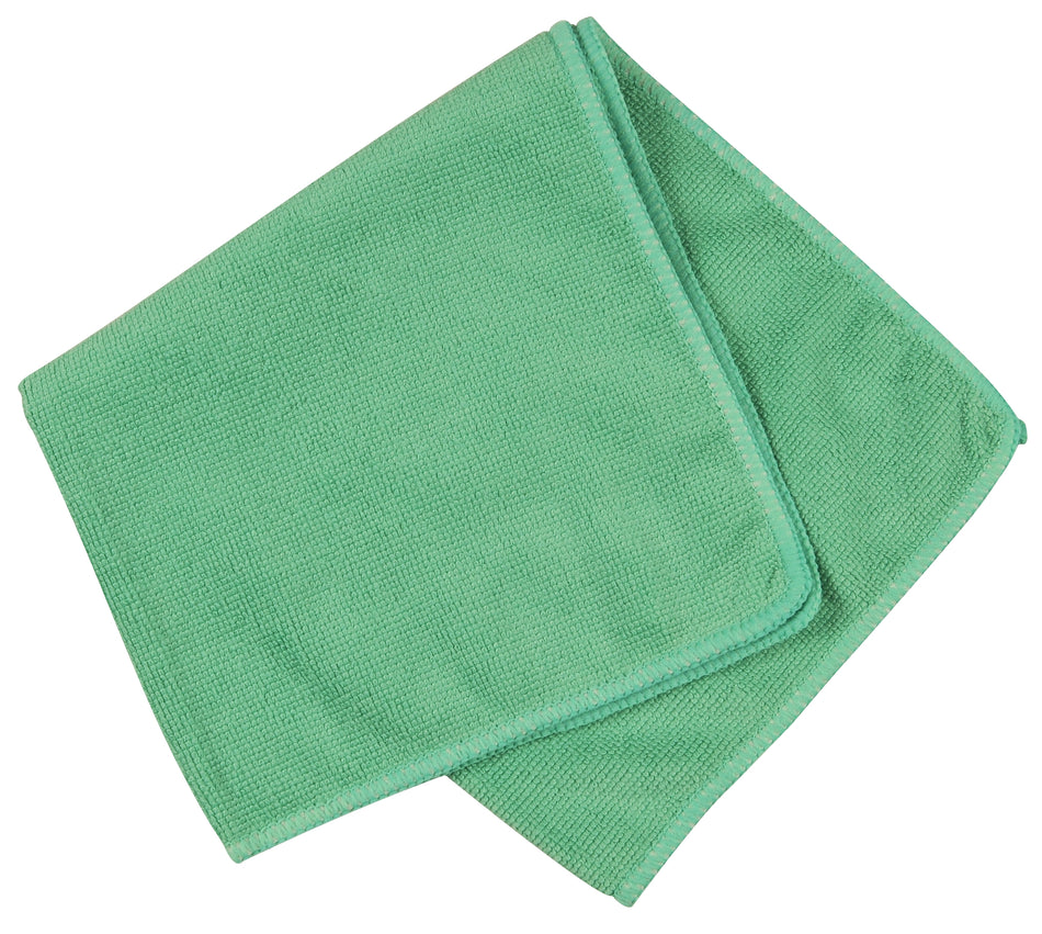 Reinigungsbedarf Handtücher Microfasertuch Profi grün - 40 x 40 cm