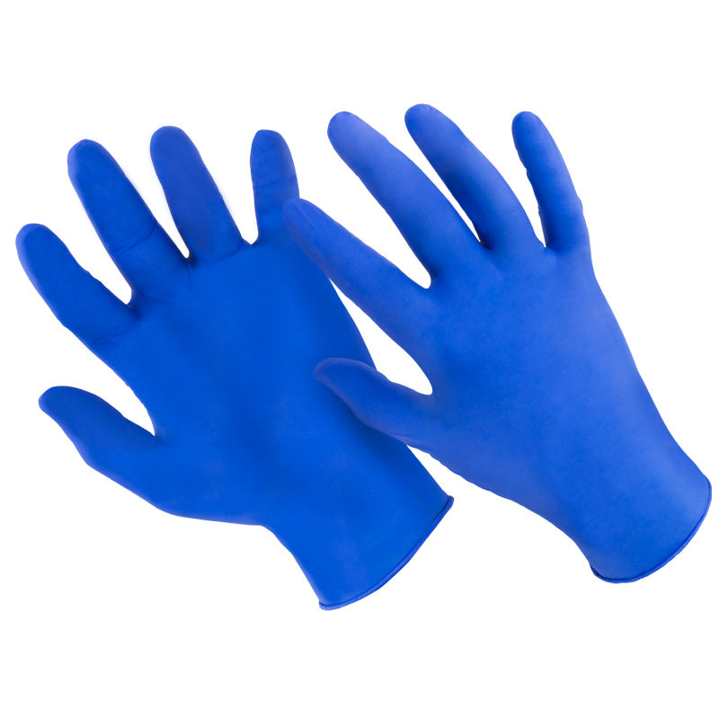 Einwegbekleidung Handschuhe Nitril-Handschuhe "Nitril Blue Soft" Größe L