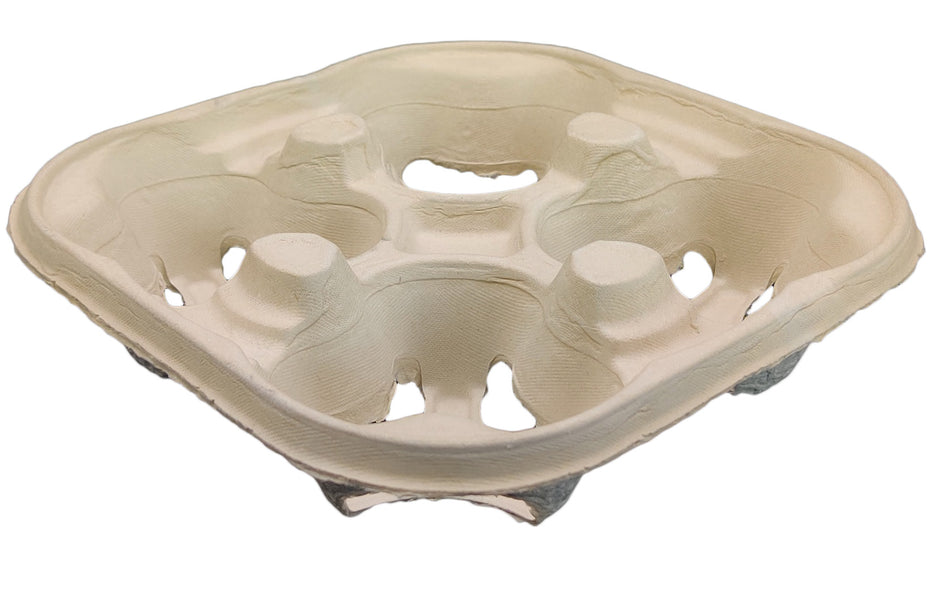 Becherträger Becherhalter 4-Cups - 21 x 21 x 4 cm