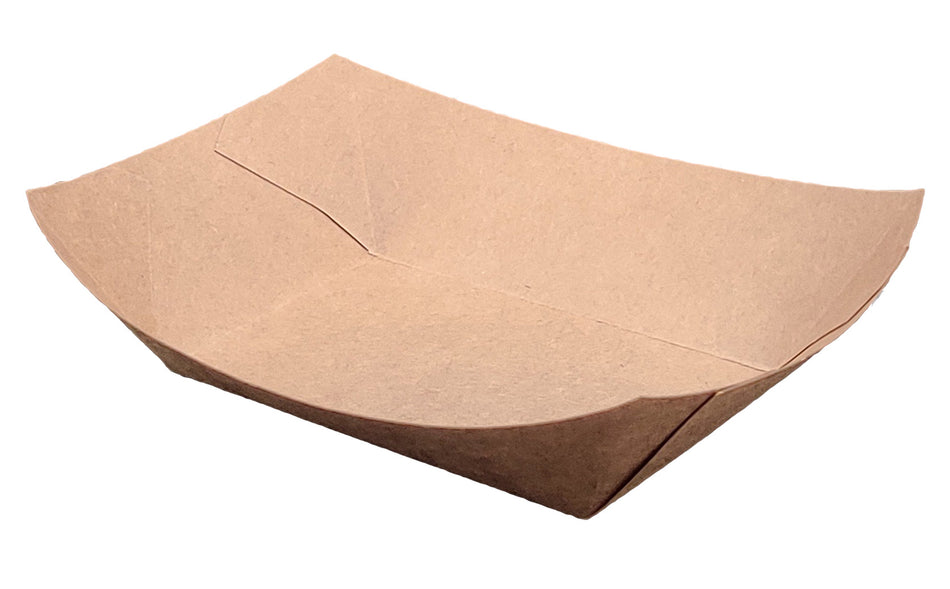 Einwegschalen Pappschalen Snackschale - 10,1 x 6 x 4 cm 300 mL