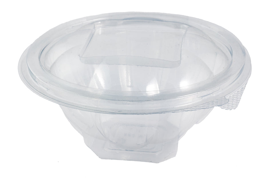 PET/ rPET / PP Klappboxen Klappbox Oval - 12,7 x 16 x 5,7 cm 500 mL